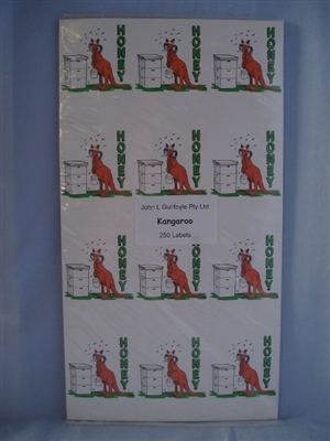 Kangaroo Labels pack of 250