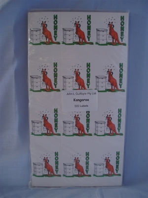 Kangaroo Labels pack of 500