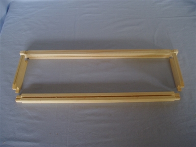 Wooden Frames HALF DEPTH 5/8" bottom bar 1-99